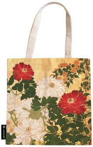Torba płócienna Rinpa Florals Natsu, Paperblanks
