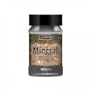 Proszek mineralny 130g drobny Granit czarny, Pentart