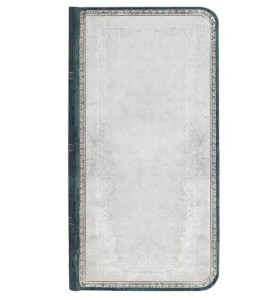 Notes Old Leather Flint Slim w linię, Paperblanks