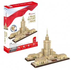 Puzzle 3D Pałac Kultury i nauki - MC224H, Cubic Fun