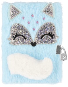 Pamiętnik pluszowy z zamkiem A5 64k Lis, Starpak