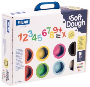 Ciastolina 8-kol. x 59g. Lots of Numbers, Milan