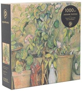 Puzzle 1000 el. 50 x 70 cm Cezanne"s Terracotta Pots and Flowers, Paperblanks