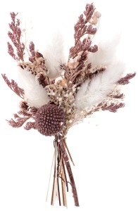 Suszone kwiaty dekoracyjne ok 20cm,Miss Mauve, DPSK-008, Dp Craft