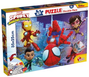 Puzzle 48-el. Marvel Spidey, Lisciani