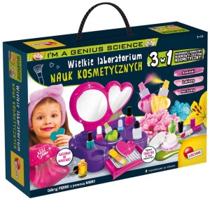 Zestaw naukowy I"m a genius Wielkie laboratorium nauk kosmetycznych, Lisciani