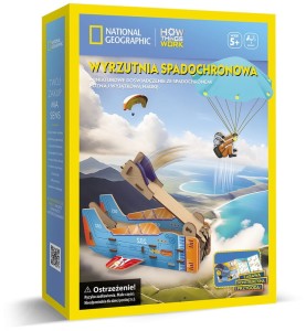 Puzzle 3D National Geographic Wyrzutnia spadochronowa, Cubic Fun