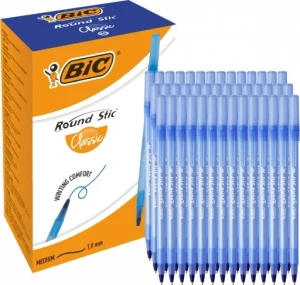 Długopis BIC Round Stic Classic M niebieski 60 sztuk OZB