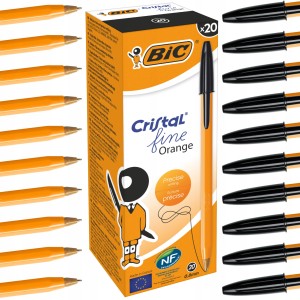 Długopis BIC Orange fine czarny 20 sztuk