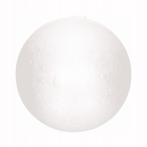 Bombka styropianowa kula 6 cm 12 sztuk OZB, Aliga
