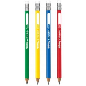 Ołówki trójkątne grube do nauki pisania 20 sztuk Jumbo OZB, Colorino