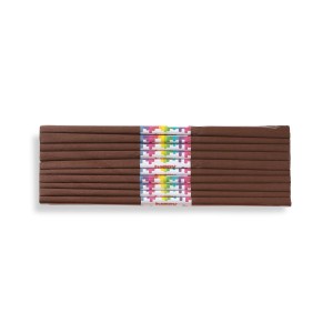 Krepina bibuła marszczona czekoladowa 50x200cm 10 sztuk OZB, Happy Color