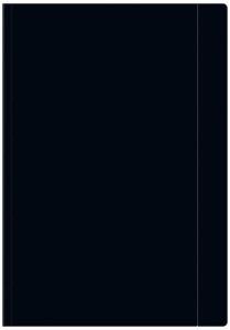 Teczka z gumką czarna A4+ 10 sztuk OZB, Interdruk