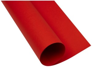 Karton kolorowy brystol A3 czerwony ciemny 160g 25 arkuszy OZB, Oxford