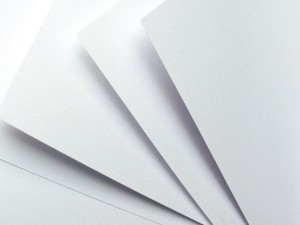 Karton kolorowy brystol A3 biały 170g 25 arkuszy OZB,  Happy Color