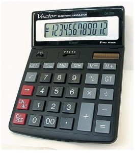 Kalkulator DK-206 BLK, Vector