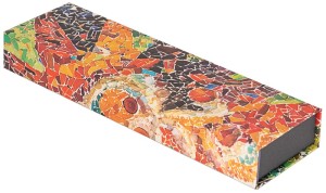 Piórnik zamykany na magnes Gaudi"s Mosaics Gaudi"s Sun, Paperblanks