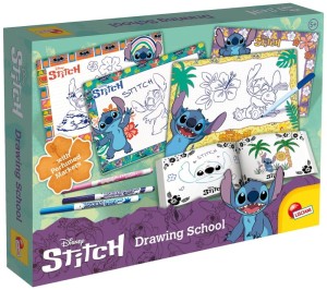 Szkoła rysowania z perfumowanymi długopisami Stitch, Lisciani
