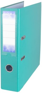 Segregator A4 75mm mech. dźwig. turkusowy, Petite Office