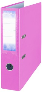 Segregator A4 75mm mech. dźwig. różowy, Petite Office