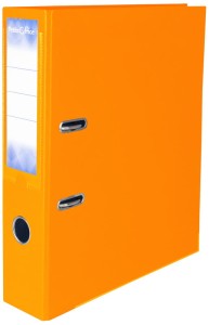 Segregator A4 75mm mech. dźwig. pomarańczowy, Petite Office