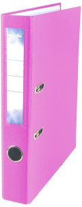 Segregator A4 50mm mech. dźwig. różowy, Petite Office
