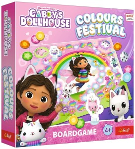 Gra Colours Festival Koci Domek Gabi 02594,Trefl