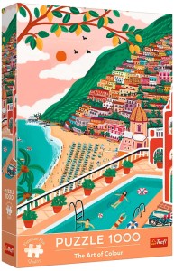 Puzzle 1000-el. Premium Plus - Modern: Positano, Italy 10895, Trefl