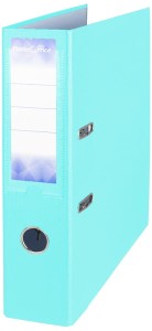 Segregator A4 75mm mech. dźwig. pastel zielony jasny, Petite Office