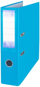 Segregator A4 75mm mech. dźwig. pastel niebieski, Petite Office