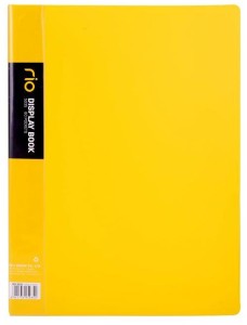 Album ofertowy A4 60 koszulek Rio żółty, Deli