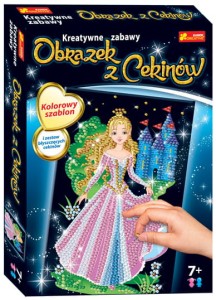 Cekinowy obrazek Królewna, Ranok-Creative