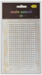 Półpereki samoprzylepne 3mm 527 szt białe, Galeria Hobby
