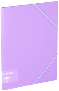 Teczka z gumką Haze A4, fioletowo-niebieska, Berlingo