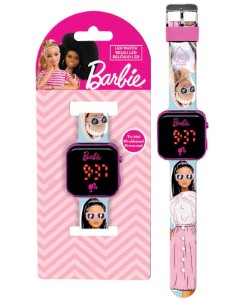 Zegarek cyfrowy LED z kalendarzem Barbie, Kids