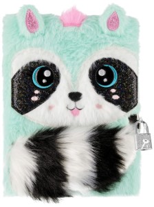 Pamiętnik pluszowy z zamkiem A5 64k Szop, Starpak