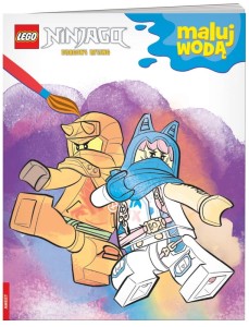 Książka Lego Ninjago. Maluj wodą 344528, Ameet