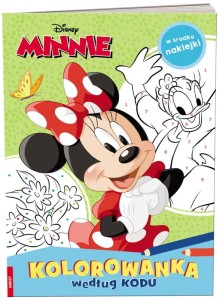 Książka Minnie. Kolorowanka według kodu, Ameet