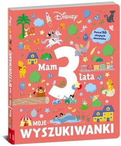 Książka Disney Maluch. Moje wyszukiwanki. Mam 3 lata, Ameet