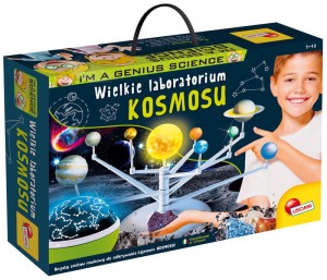Zestaw edukacyjny Wielkie laboratorium kosmosu I'm a genius, Lisciani