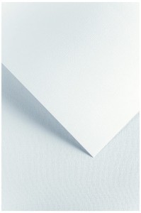 Karton ozdobny Len biały 20szt. 220 g/m2, Galeria Papieru