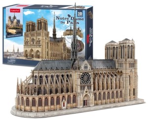Puzzle 3D Notre Dame de Paris - MC260H, Cubic Fun