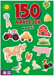 Książka 150 naklejek. Na wsi, Zielona Sowa