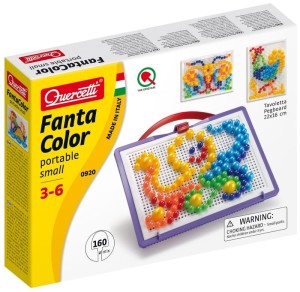 Mozaika 160-el. Fantacolor Ośmiornica, Quercetti