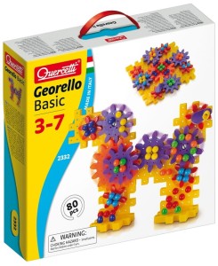 Zestaw konstrukcyjny 80-el. Georello Basic, Quercetti