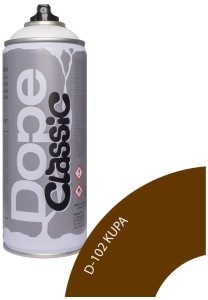 Farba w sprayu 400ml Classic D-102 Kupa, Dope Cans