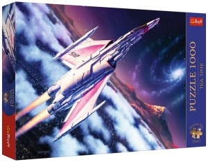 Puzzle 1000-el. Premium Plus Czas na herbatę: Lot w kosmos, Trefl