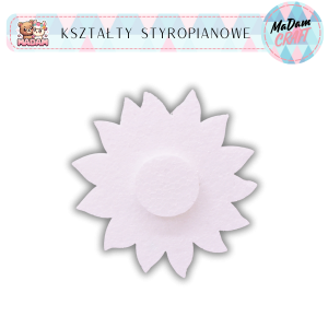 Baza słonecznik 15 cm styropian, MaDam Creative