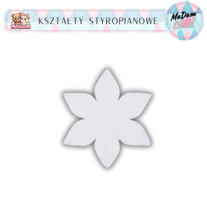 Baza Kwiatek 10 cm styropian wzór 9, MaDam Creative