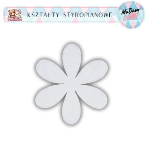 Baza Kwiatek 10 cm styropian wzór 36, MaDam Creative